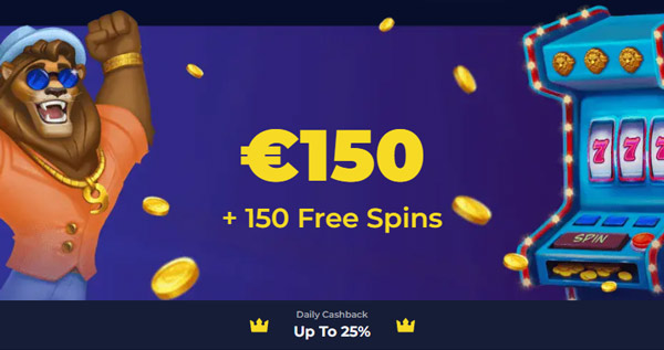 200% Up to €150 + 150 FS