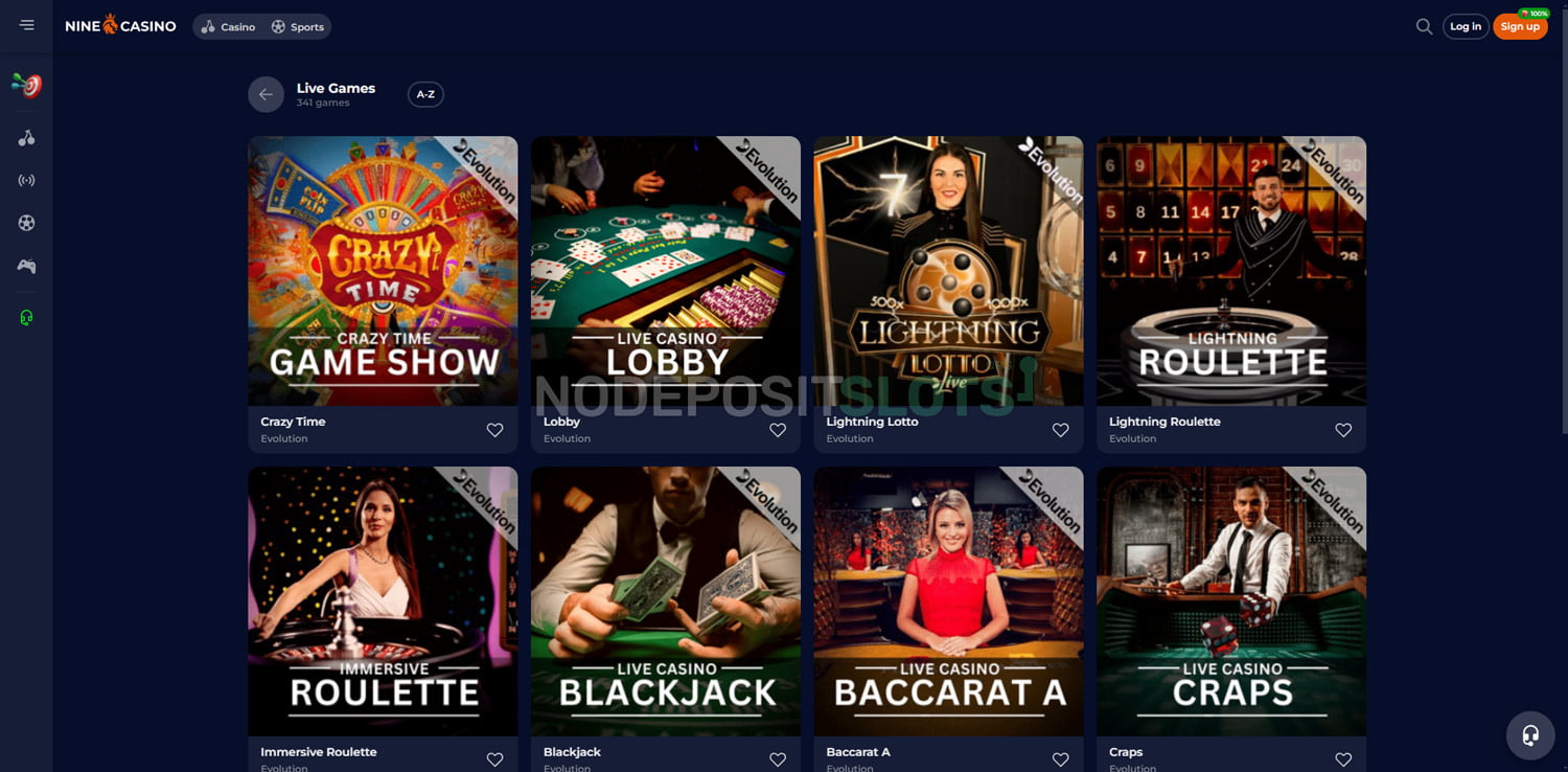 NineCasino Live Dealers